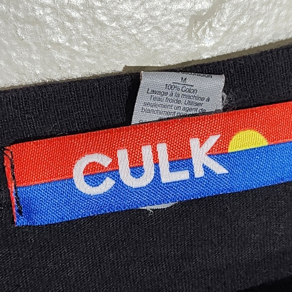 Culk Black and Red Short Sleeve Tees - Picture 3 of 4